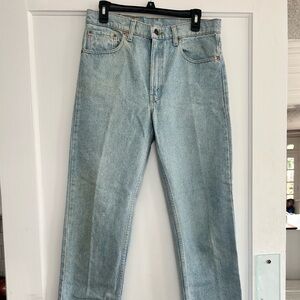 Levi's Light Blue Straight Jeans
